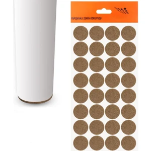 Masa Sandalye Parke Zemin Koruyucu Keçe Yapışkanlı 24 mm (32'li Paket)