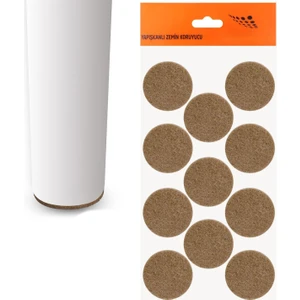 Masa Sandalye Parke Zemin Koruyucu Keçe Yapışkanlı 40 mm (11'li Paket)
