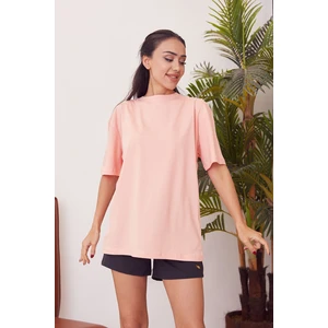 Lime Moda Basic T-Shirt-Somon