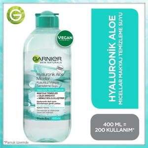 Micellar Hyaluronik Aloe Kusursuz Makyaj Temizleme Suyu 400ML