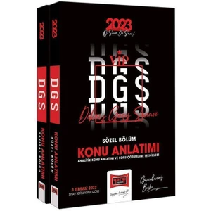 Yargı Yayınevi DGS 2023 VIP Konu Anlatımlı Modüler Set