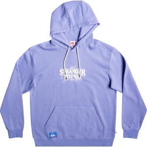 x Stranger Things Official Logo Erkek Kapüşonlu Sweatshirt EQYFT04726