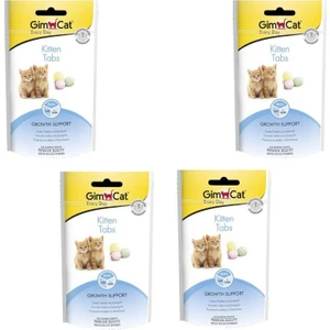 Kitten Tabs Yavru Kedi Ödül Tableti 40GR x 4 Adet