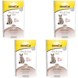Skin&coat Tabs Deri ve Tüy Sağlığı Kedi Ödül Tableti 40 gr x 4 Adet