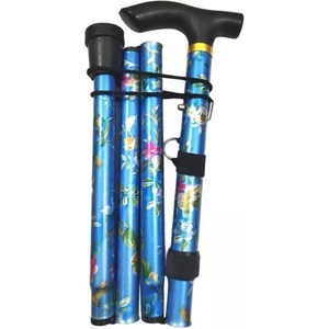 Katlanır Baston Alüminyum Ayarlanabilir 5 Bölüm 2 Adet (Yurt Dışından)