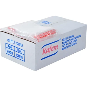 6 x 7 cm Kilitli Poşet  Naylon Torba ( 8.000 Adet )
