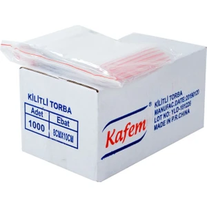 8 x 10 cm Kilitli Poşet  Naylon Torba  ( 4.000 Adet )
