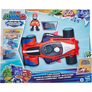 F5206 Pjmaskeliler-Animal Power Turbo Şimşek Araç +3 Yaş