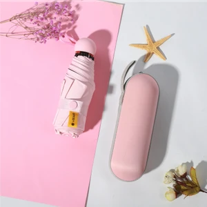 Hi Stores 8 Kemik Beş Katlı Şemsiye Kılıfı - Pembe (Yurt Dışından)
