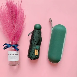 Hi Stores 8 Kemik Beş Katlı Şemsiye Kılıfı - Yeşil (Yurt Dışından)