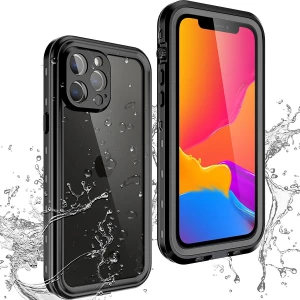 M.TK Moveteck Apple iPhone 11 Pro Max Uyumlu Kılıf Su Toz Geçirmez 360 Derece Kaplar Armor Tank Waterproof Su Altı Korumalı Case
