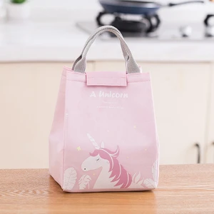 Hi Stores Desen Baskılı Taşınabilir Isı Yalıtımlı Piknik Çantası - Pembe (Yurt Dışından)