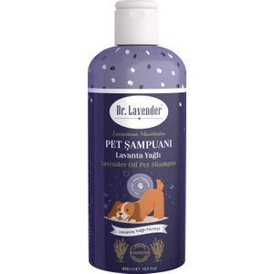 Gallipoli Lavender Lavanta Yağlı Pet Şampuanı 400 ml Kedi Şampuanı Köpek Şampuanı Organik Lavanta Koku Gideren Şampuan