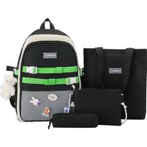 Erkek Kız Büyük Kapasiteli Dört Parçalı Sırt Çantası (Yurt Dışından)