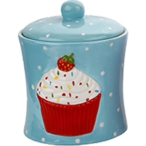 Cupcake Seramik 20 cm Büyük Kavanoz