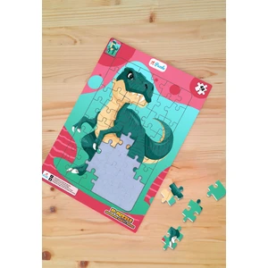 Canlanan Puzzle - Tyrannosaurus Rex (Sürpriz Pırıl )