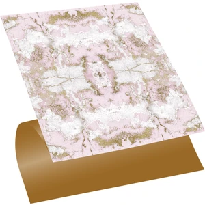 Kendinden Yapışkanlı Zemin Duvar Kaplama Mermer Desenli Pvc Karo 30x30 cm 4 Adet 0,36 m2