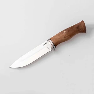 Palta Outdoor El Yapımı Kamp Bıçağı İsim Yazdırılabilir Doğa Spor Outdoor Bushcraft Mutfak Bıçağı Ceviz Saplı Deri Kılıflı