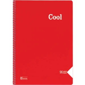 Keskin Color Cool A4 96 Yaprak Pp Kapak Spiralli Defter DÜZ(ÇİZGİSİZ)
