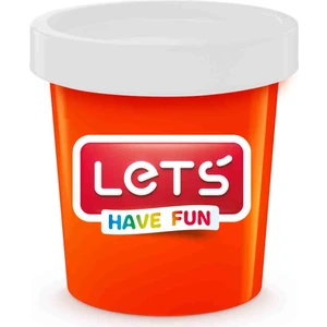 Lets Tek Renk Oyun Hamuru 115 gr Beyaz / L-8440-5