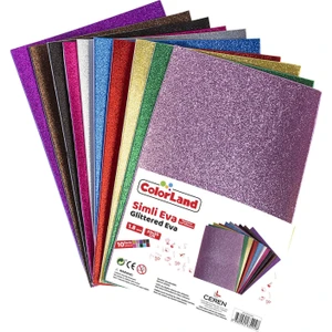 Simli Yapışkanlı Eva 1.8 mm 20X30 cm