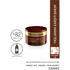 Yves Rocher Riche Creme - Besleyici Yenileyici Gündüz Kremi - 50 ml