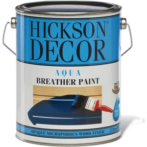 Hıckson Decor Aqua Breather Paint Örtücü Dış Cephe Beyaz Boya- Ipek Mat-2,5 Lt