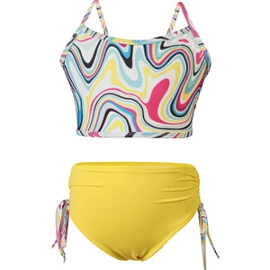 Yüksek Bel Çocuk Bikini Takım 2752