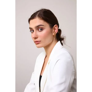 Kadın 2'li Burgu & Gold Cuff