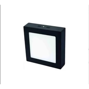 CT-5236 18W/6500K Alm. S.ü LED Armatür Kare (Siyah Kasa) Beyaz