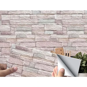 Renkli Duvarlar Kendinden Yapışkanlı Silinebilir Duvar Kağıdı-Paneli NW106