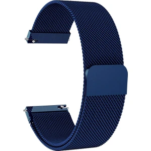 Polar Ignite 2 Için Metal Milanese Kordon Lacivert