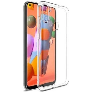 Samsung M11 Kılıf Şeffaf Silikon Kamera Korumalı 3D