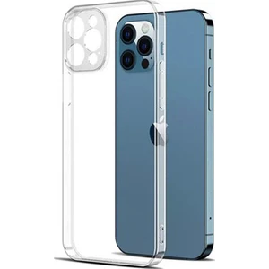 Apple iPhone 13 Pro Max Şeffaf Kamera Korumalı Soket  3D