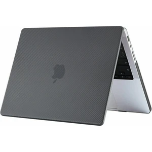 Macbook Pro 14.2 İnç A2442 / A2779 / A992 / A2918 / A3112 / A3185 / A3401  Kasa koruma Karbon kılıf siyah