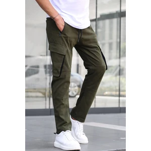Haki Kargo Cep Jogger Pantolon 5791