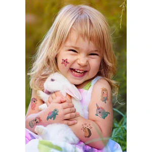 BP Tattoo Renkli Deniz Kızı Çocuk Dövmesi