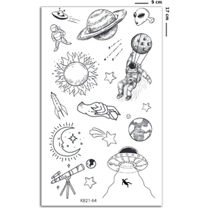 BP Tattoo Gezegenler Karışık Geçici Dövme