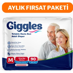Yetişkin Hasta Bezi Belbantlı Medium 30'lu x 3 pkt