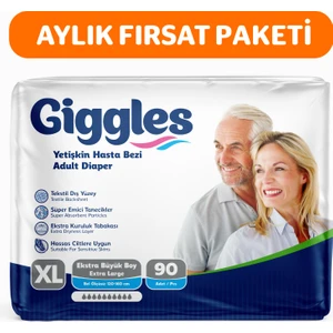 Yetişkin Hasta Bezi Belbantlı Ekstra Large 30'lu x 3 pkt