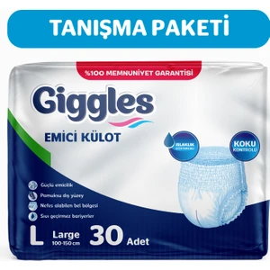 Yetişkin Emici Külot Large 30'lu 1 Paket 30 Adet
