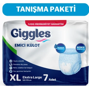 Yetişkin Emici Külot Ekstra Large 7'li 1 Paket 7 Adet