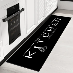 Rovigo Home Dijital Baskı Yıkanabilir Kaymaz Taban Mutfak Halısı RVG2052-SD518