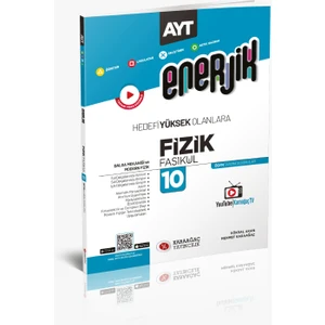 Karaağaç Yayınları 2023 Enerjik AYT Fizik Fasikülleri 10