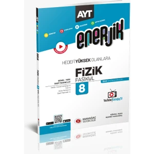 Karaağaç Yayınları 2023 Enerjik AYT Fizik Fasikülleri 8