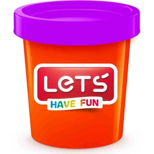 Let’s Tek Renk Oyun Hamuru 115 gr Mor / L-8440-9
