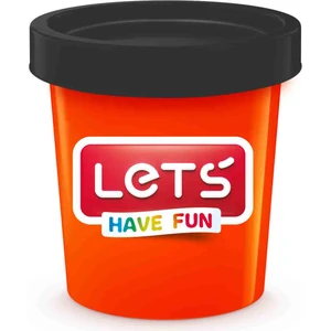 Let’s Tek Renk Oyun Hamuru 115 gr Siyah / L-8440-10
