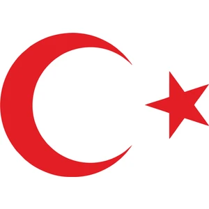 Quart Aksesuar Ay Yıldız Sticker Türk Bayrağı Oto Sticker Araba Cam Sticker