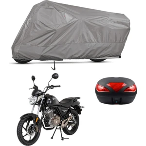 Mondial 150 Mr Vulture Arka Çanta Uyumlu Motosiklet Brandası Motor Brandası