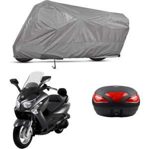 Sym Gts 250İ Evo Arka Çanta Uyumlu Motosiklet Brandası Motor Brandası